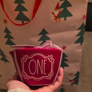 Rae Dunn HTF Red LL Measuring Cups